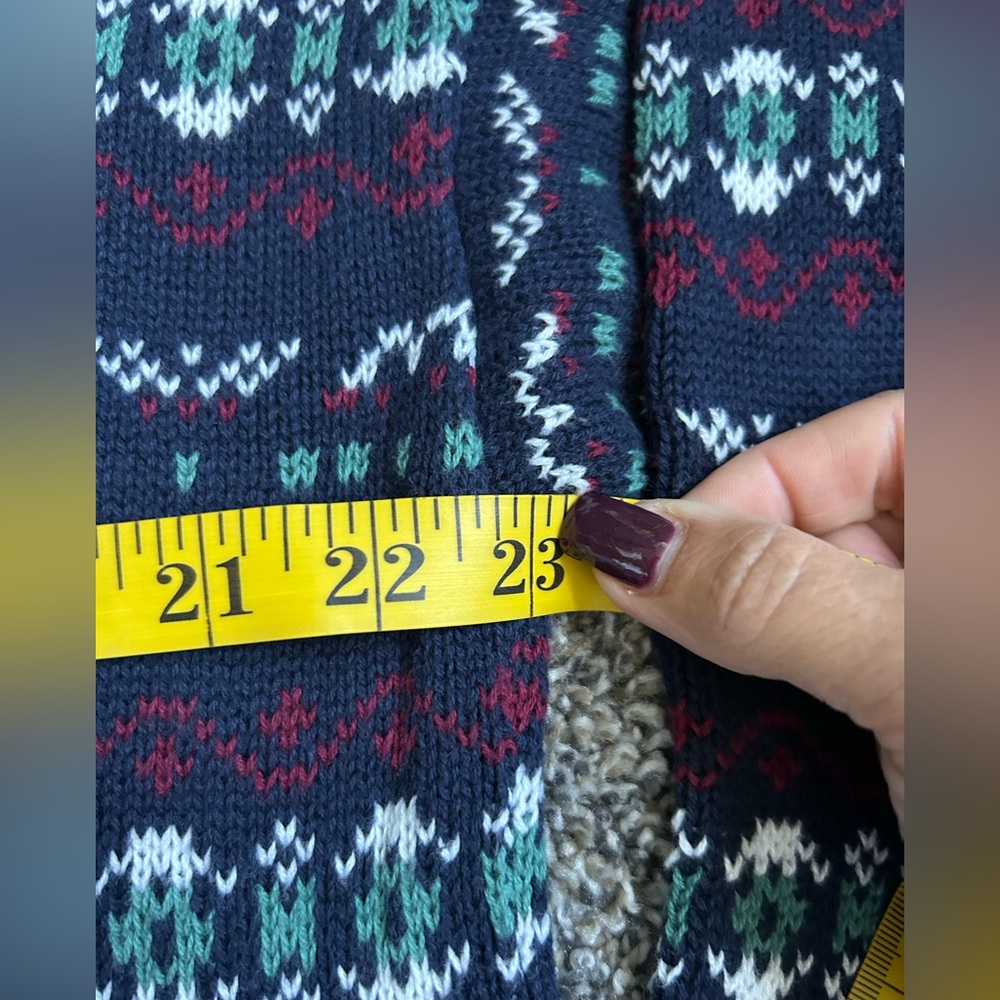 Jantzen vintage men’s v-neck sweater size large Made in the USA - Picture 5 of 6